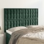 Headboards 4 units dark green velvet 72x5x78/88 cm by , Headboards and footboards - Ref: Foro24-3116817, Price: 121,06 €, Dis...