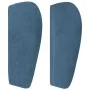 Dark blue velvet headboard 83x23x78/88 cm by , Headboards and footboards - Ref: Foro24-3117514, Price: 60,10 €, Discount: %
