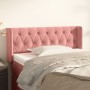 Cabecero de terciopelo rosa 103x16x78/88 cm de , Cabeceros y pies de cama - Ref: Foro24-3119151, Precio: 63,62 €, Descuento: %