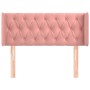 Cabecero de terciopelo rosa 103x16x78/88 cm de , Cabeceros y pies de cama - Ref: Foro24-3119151, Precio: 63,62 €, Descuento: %