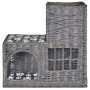 Casa/cama/rascador/castillo para mascotas de sauce con cojín de vidaXL, Camas para gatos - Ref: Foro24-170226, Precio: 98,52 ...