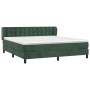 Boxspringbett mit dunkelgrüner Samtmatratze 180x200 cm von , Betten und Lattenroste - Ref: Foro24-3127748, Preis: 533,99 €, R...