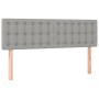 Cama box spring con colchón tela gris claro 140x200 cm de , Camas y somieres - Ref: Foro24-3126565, Precio: 436,37 €, Descuen...