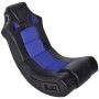 Mecedora con música de cuero sintético negro y azul de vidaXL, Sillones para videojuegos - Ref: Foro24-241959, Precio: 160,17...