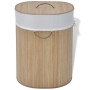 Natural oval bamboo laundry basket by vidaXL, Laundry baskets - Ref: Foro24-242727, Price: 32,17 €, Discount: %