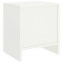 Mesita de noche madera maciza de mango blanco 35x30x40 cm de vidaXL, Mesitas de noche - Ref: Foro24-322234, Precio: 33,99 €, ...