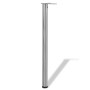 4 adjustable table legs in heights of 870 mm, polished nickel color by vidaXL, Table legs - Ref: Foro24-242137, Price: 59,48 ...