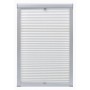 Persiana plisada blanca S08/608 de vidaXL, Persianas y estores - Ref: Foro24-131316, Precio: 58,87 €, Descuento: %