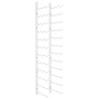 Wall wine rack for 36 white iron bottles by , Wine racks - Ref: Foro24-340887, Price: 60,57 €, Discount: %