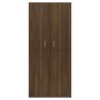 Brown oak plywood shoe cabinet 80x39x178 cm by , Shoe racks and shoe organizers - Ref: Foro24-815533, Price: 180,11 €, Discou...