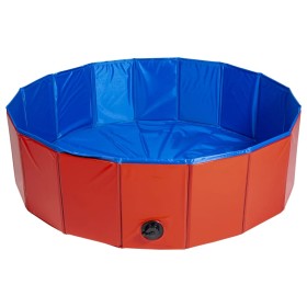 Animal Boulevard Pet Pool Cooling red/blue L 100x100x30 cm by , Dog's Toys - Ref: Foro24-444210, Price: 34,99 €, Discount: %