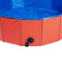 Animal Boulevard Pet Pool Cooling rot/blau L 100x100x30 cm von , Hundespielzeug - Ref: Foro24-444210, Preis: 34,59 €, Rabatt: %