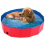 Animal Boulevard Pet Pool Cooling rot/blau L 100x100x30 cm von , Hundespielzeug - Ref: Foro24-444210, Preis: 34,59 €, Rabatt: %