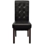 Dining chairs 6 units brown synthetic leather by , dining chairs - Ref: Foro24-160320, Price: 534,20 €, Discount: %