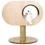 Jack and Vanilla Casa cat scratching post Molly brown 48x48x62 cm by , Cat furniture - Ref: Foro24-444204, Price: 128,82 €, D...