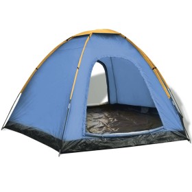 Tent for 6 people blue and yellow by vidaXL, tents - Ref: Foro24-91011, Price: 85,93 €, Discount: %