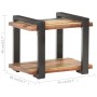 Mesita de noche de madera maciza reciclada 50x40x40 cm de vidaXL, Mesitas de noche - Ref: Foro24-320491, Precio: 82,99 €, Des...