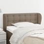 Cabecero de tela gris taupe 93x23x78/88 cm de , Cabeceros y pies de cama - Ref: Foro24-3117564, Precio: 56,89 €, Descuento: %