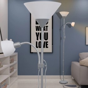 Gray floor lamp by vidaXL, Lamps - Ref: Foro24-242732, Price: 35,99 €, Discount: %