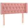 Cabecero con LED de terciopelo rosa 103x16x78/88 cm de , Cabeceros y pies de cama - Ref: Foro24-3123619, Precio: 67,25 €, Des...