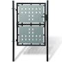 Puerta de valla de jardín negra 100x250 cm de vidaXL, Puertas de jardín - Ref: Foro24-141689, Precio: 235,59 €, Descuento: %