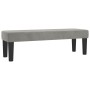 Cama box spring con colchón terciopelo gris claro 200x200 cm de , Camas y somieres - Ref: Foro24-3137863, Precio: 793,29 €, D...