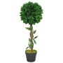 Planta artificial árbol de laurel con macetero verde 70 cm de vidaXL, Flora artificial - Ref: Foro24-280199, Precio: 71,99 €,...