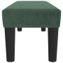 Banco de terciopelo verde oscuro 100x30x30 cm de , Bancos - Ref: Foro24-346669, Precio: 53,94 €, Descuento: %