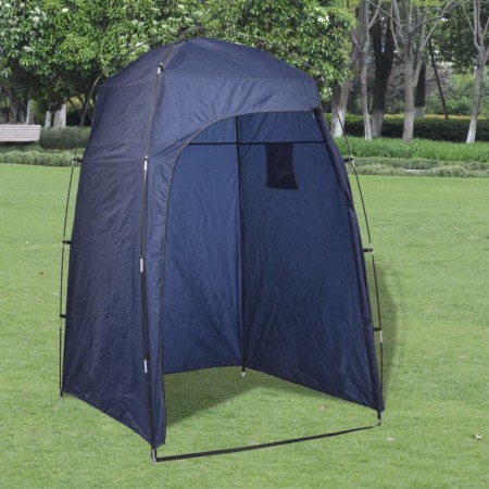 Carpa para ducha/WC/vestidor azul de vidaXL, Recintos privados y duchas portátiles - Ref: Foro24-91019, Precio: 42,98 €, Desc...