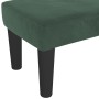 Banco de terciopelo verde oscuro 100x30x30 cm de , Bancos - Ref: Foro24-346669, Precio: 53,94 €, Descuento: %