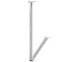 4 height-adjustable table legs 1100 mm chrome color by vidaXL, Table legs - Ref: Foro24-242144, Price: 76,17 €, Discount: %