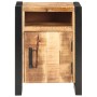 Mesita de noche de madera maciza de mango 40x35x55 cm de vidaXL, Mesitas de noche - Ref: Foro24-321567, Precio: 160,99 €, Des...