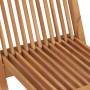 Folding garden chairs 2 units solid teak wood by vidaXL, Garden chairs - Ref: Foro24-41993, Price: 113,99 €, Discount: %