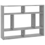 Sonoma gray engineered wood wall shelf 75x16x55cm by , Shelves and shelves - Ref: Foro24-815844, Price: 35,61 €, Discount: %