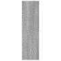 Sonoma gray engineered wood wall shelf 75x16x55cm by , Shelves and shelves - Ref: Foro24-815844, Price: 35,61 €, Discount: %