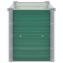 Arriate de jardín de acero galvanizado verde 100x40x45 cm de , Maceteros y jardineras - Ref: Foro24-44855, Precio: 41,08 €, D...