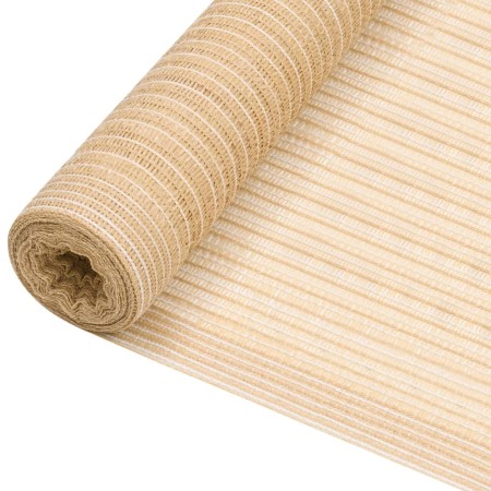 Red de privacidad HDPE beige 1,5x10 m 75 g/m² de , Sombrillas - Ref: Foro24-149431, Precio: 21,99 €, Descuento: %