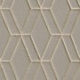 DUTCH WALLCOVERINGS Gray hexagonal wallpaper by , Painted paper - Ref: Foro24-437404, Price: 44,30 €, Discount: %