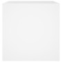 White plywood planter 40x40x40 cm by , Pots and planters - Ref: Foro24-808792, Price: 33,99 €, Discount: %