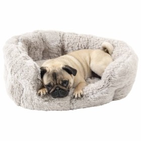 Jack and Vanilla Pet Baskets Shell L gray 55x42 cm by , Beds for dogs - Ref: Foro24-444161, Price: 76,99 €, Discount: %