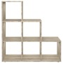 FMD Shelving unit with 6 compartments, sand oak color, 104.3x32.6x106.5 cm by , Room dividers - Ref: Foro24-447406, Price: 13...