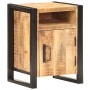 Mesita de noche de madera maciza de mango 40x35x55 cm de vidaXL, Mesitas de noche - Ref: Foro24-321567, Precio: 160,99 €, Des...