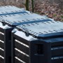 Nature thermal compost bin 1200 L black color 6071483 by Nature, Composters - Ref: Foro24-407107, Price: 237,20 €, Discount: %