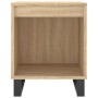 Mesita de noche madera de ingeniería roble Sonoma 40x35x50 cm de , Mesitas de noche - Ref: Foro24-830738, Precio: 32,67 €, De...