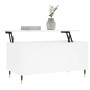 Mesa de centro madera contrachapada blanco 90x44,5x45 cm de , Mesas de centro - Ref: Foro24-830964, Precio: 66,97 €, Descuent...