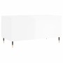 Mesa de centro madera contrachapada blanco brillo 90x44,5x45 cm de , Mesas de centro - Ref: Foro24-830966, Precio: 72,99 €, D...