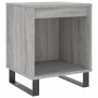 Mesita de noche madera de ingeniería gris Sonoma 40x35x50 cm de , Mesitas de noche - Ref: Foro24-830744, Precio: 28,46 €, Des...