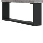 Sonoma gray engineered wood bedside table 40x35x50 cm by , Nightstands - Ref: Foro24-830744, Price: 28,46 €, Discount: %