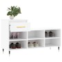 Mueble zapatero madera contrachapada blanco 102x36x60 cm de , Zapateros y organizadores de calzado - Ref: Foro24-831356, Prec...