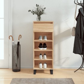 Sonoma oak plywood shoe rack furniture 40x36x105 cm by , Shoe racks and shoe organizers - Ref: Foro24-831471, Price: 54,35 €,...